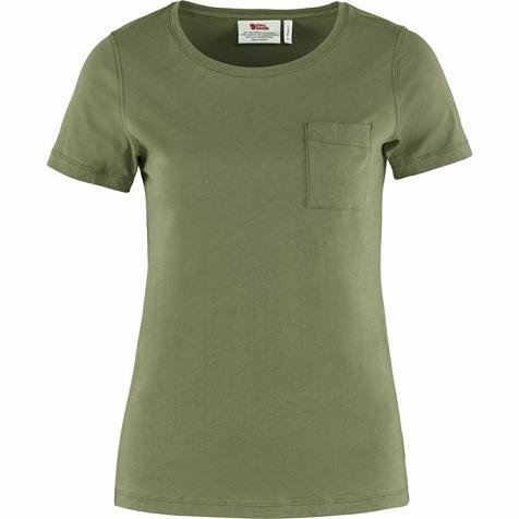 Fjallraven Tilbud T-Shirt Dame Övik Grøn LVOZ21639